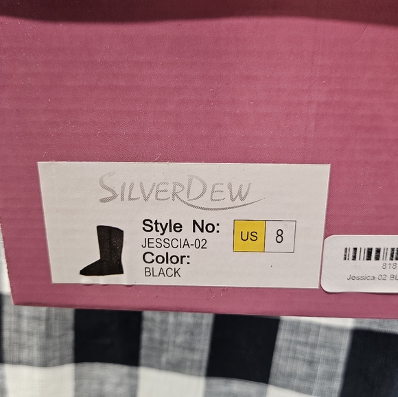 Silver Dew Women's Jessica-02 Studded Boots - Picture 8 of 9